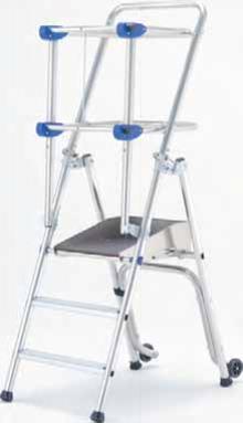 CATU Folding Stepladders With Railing